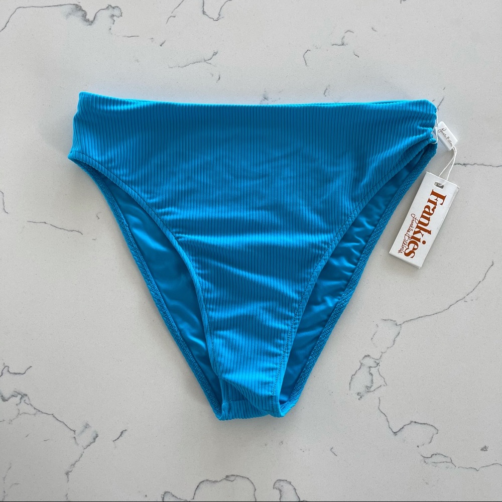 NWT Frankie’s Bikinis High Waisted Bikini Bottoms